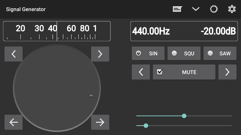 Signal Generator screenshot